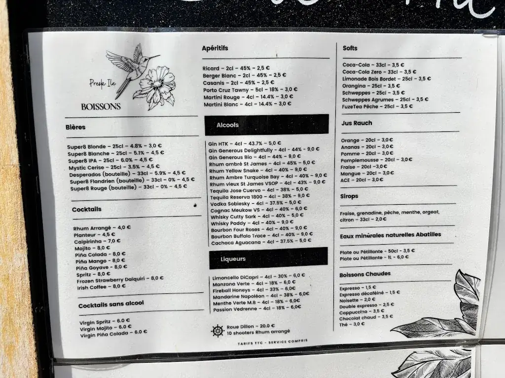 Menu_La Presk'île_Souillac_image_1