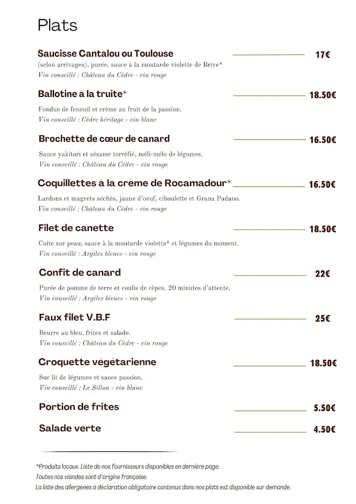 Menu_Restaurant du Golf_Lachapelle-Auzac_image_1