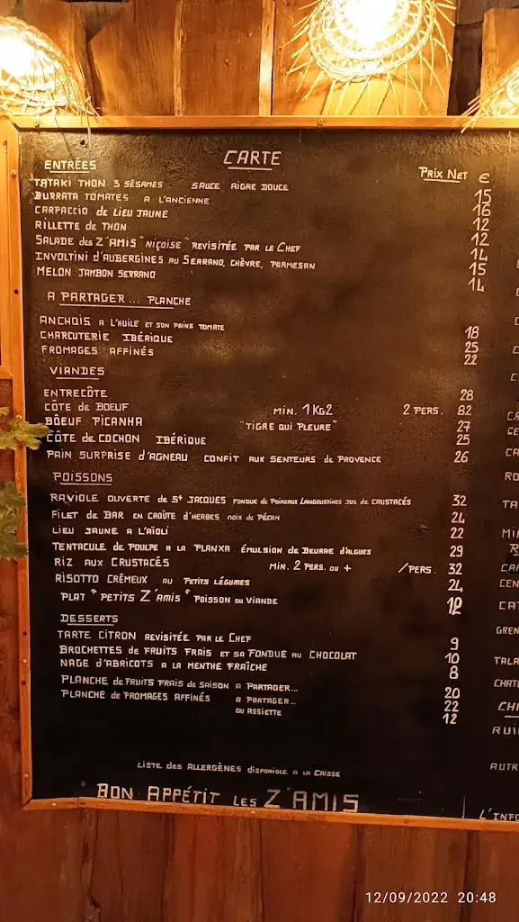 Menu_La table des z'amis_Torreilles_image_3