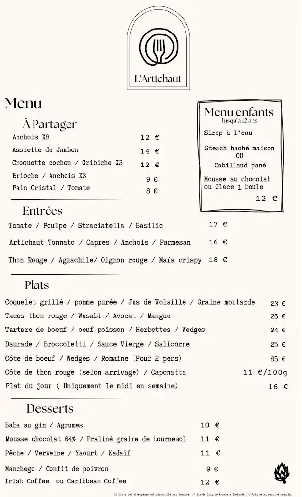 Menu_L'Artichaut_Torreilles_image_3