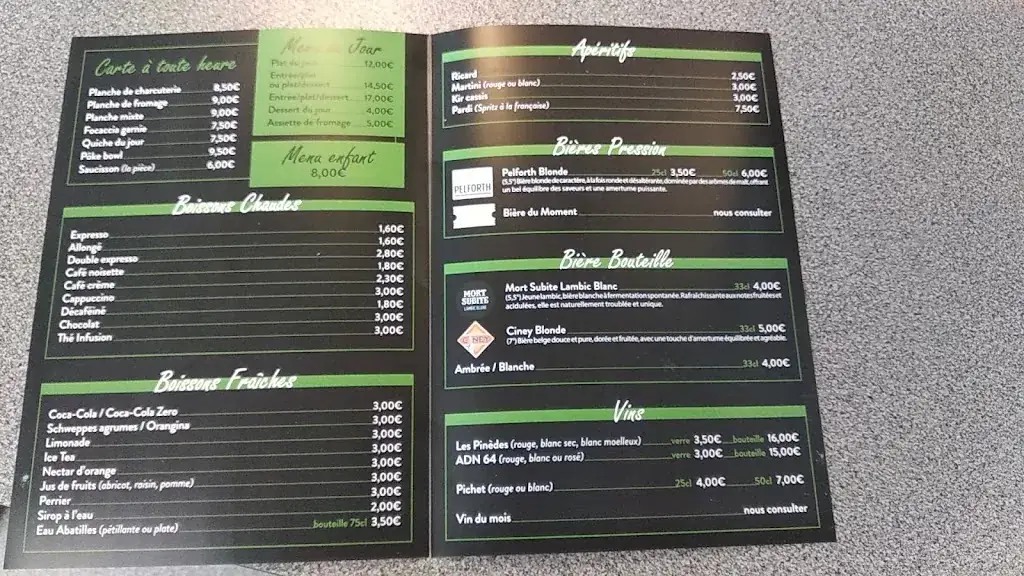 Menu_Le Bistrot De L'escale_Tournefeuille_image_2