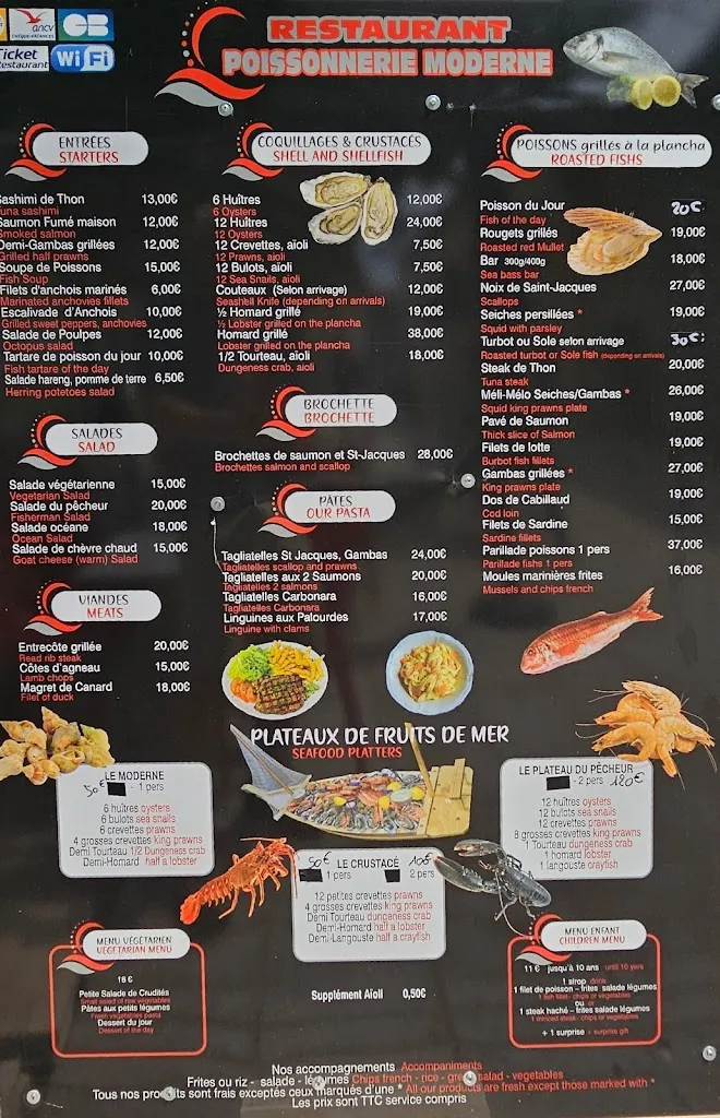 Menu_Restaurant Poissonnerie Moderne_Trèbes_image_2