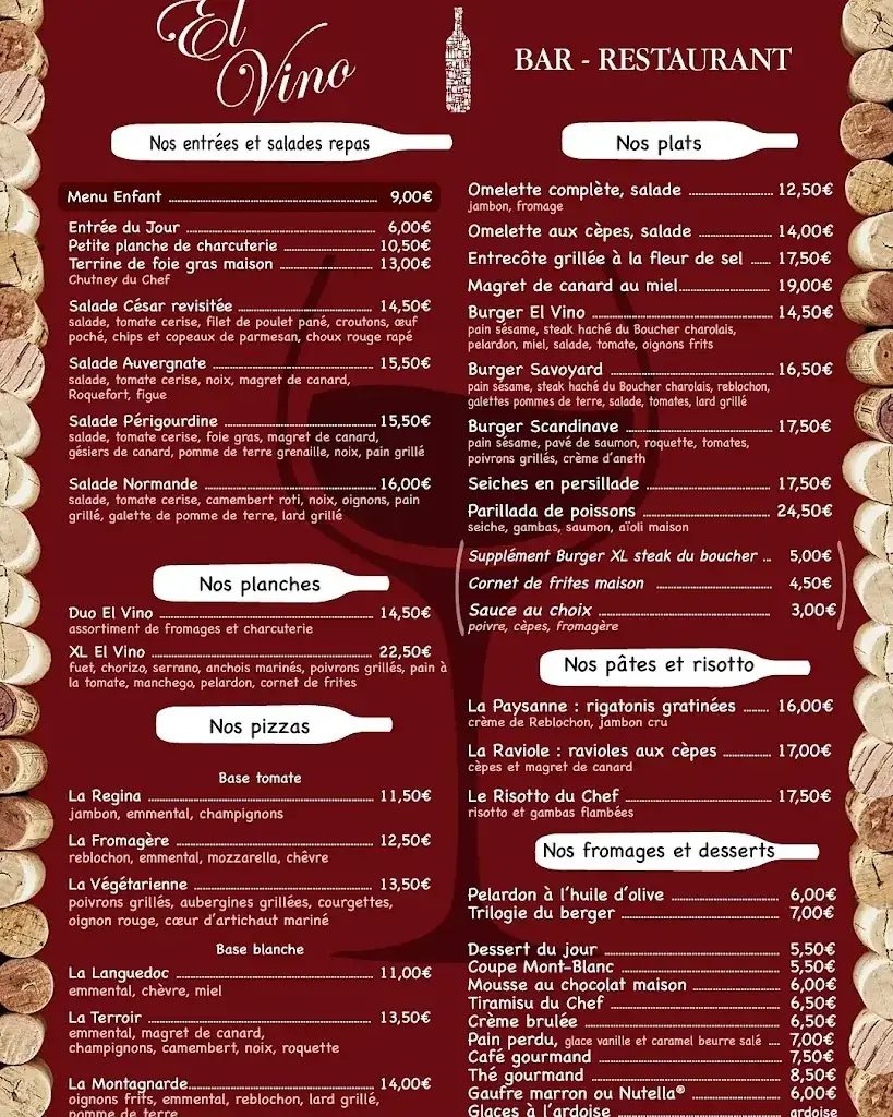 Menu_El Vino Bar-Restaurant_Bernis_image_4