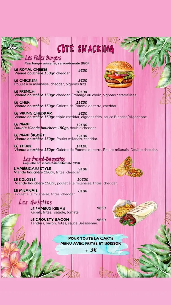 Menu_Chez Pierrot Family Park Calvisson Vergèze_Calvisson_image_1