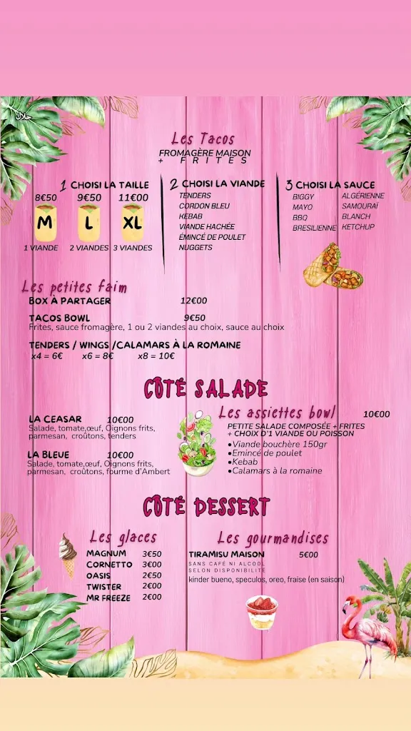 Menu_Chez Pierrot Family Park Calvisson Vergèze_Calvisson_image_3