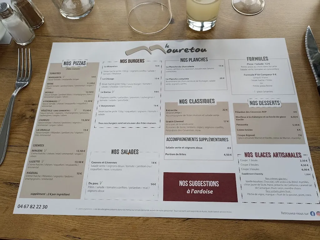 Menu_Restaurant Pizzéria Le Mouretou_30570_image_2