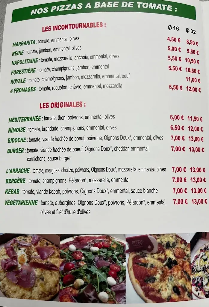 Menu_Pizza 4000 - Café du Siècle_Val-d'Aigoual_image_1