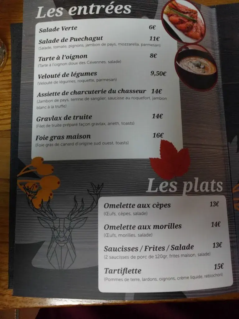 Menu_La Maison des Cévennes_Bréau-Mars_immagine_3