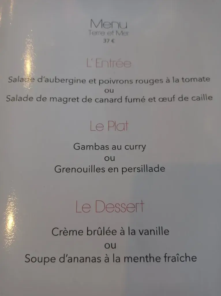 Menu_Restaurant La Madone_Miribel_image_4