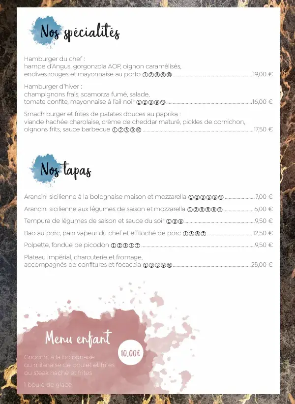 Menu_LA TERRASSE DU CHAMP DE MARS_Valence_image_2