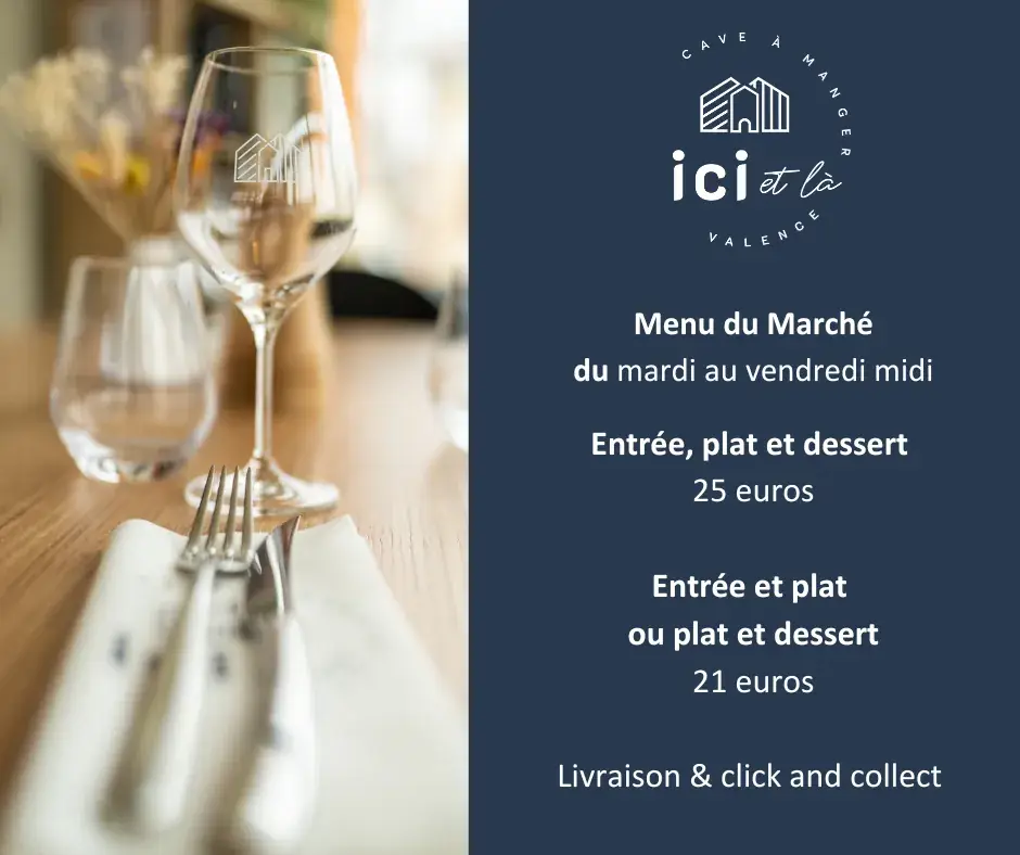 Menu_Ici et là Cave à manger - Restaurant à Valence_Valence_imagen_1
