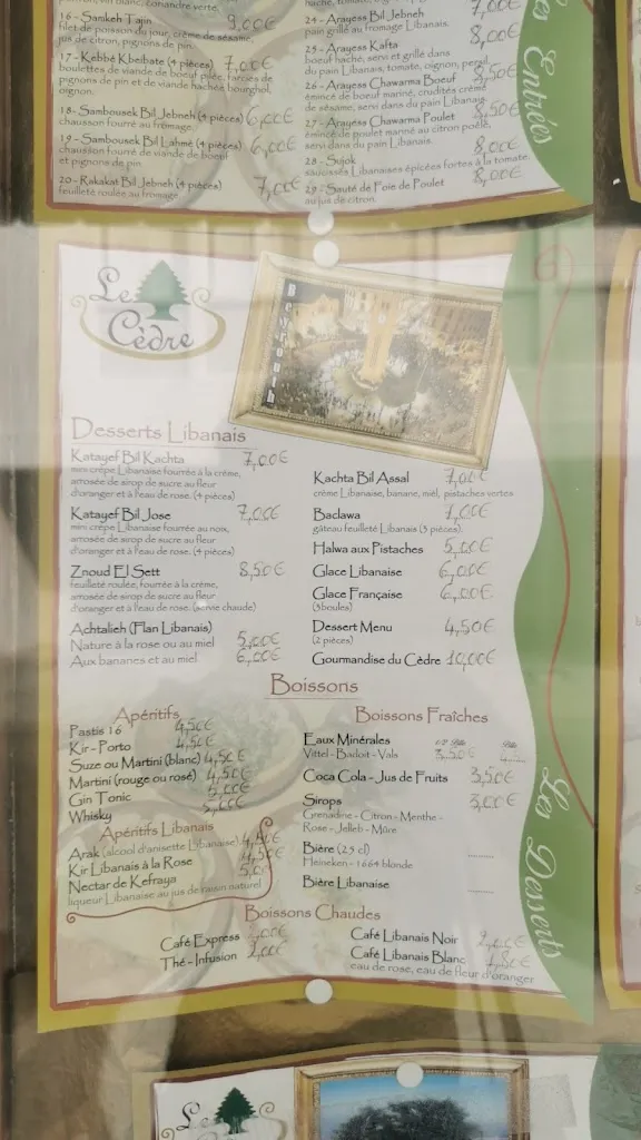 Menu_Le Cèdre_Valence_image_4