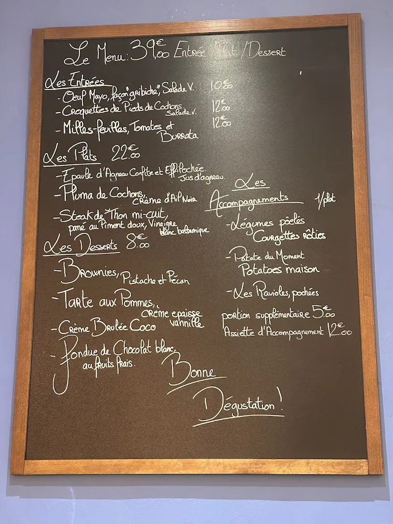 Menu_Les Bons Vivants_Valence_image_1