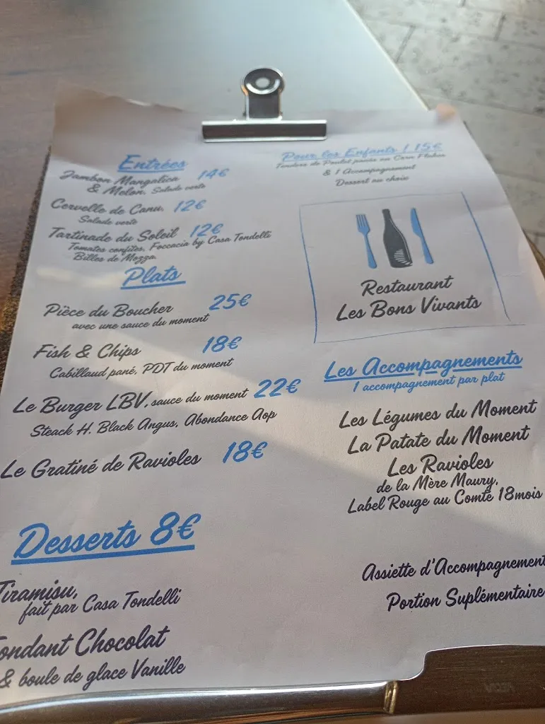 Menu_Les Bons Vivants_Valence_image_2