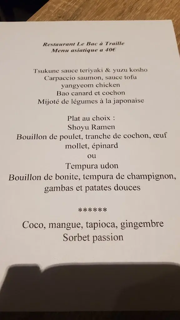 Menu_Le Bac à Traille_Valence_image_2