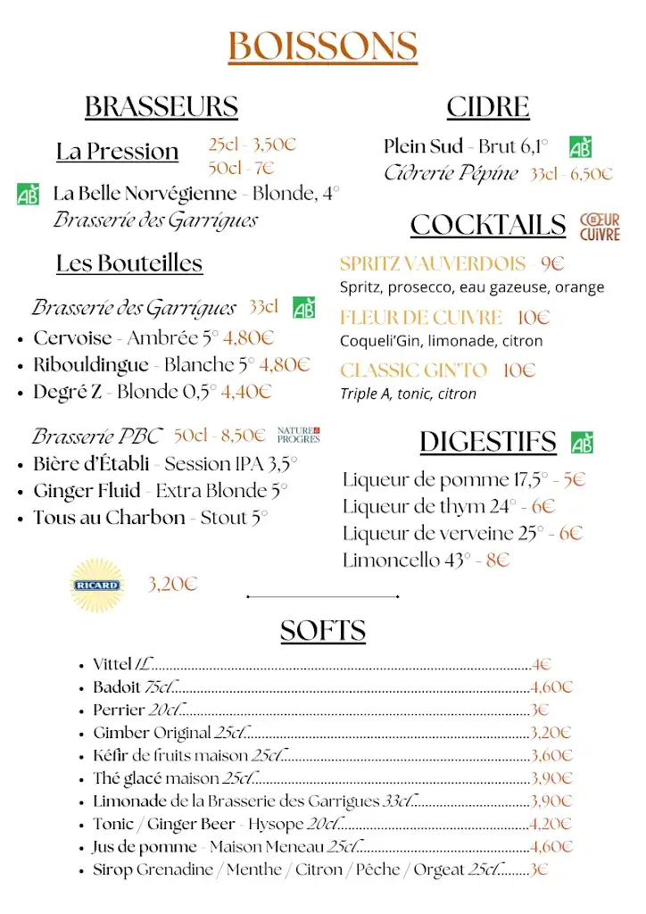 Menu_L'Oiseau Brunch - Restaurant_Vauvert_image_1