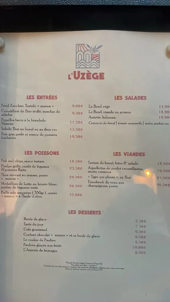 Menu_L'Uzège Restaurant_Uzès_image_3