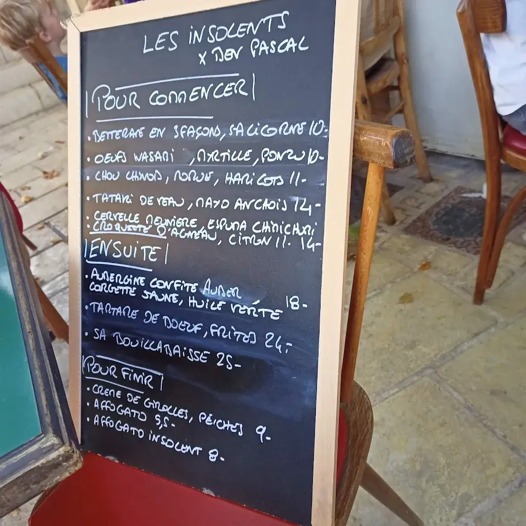 Menu_Les Insolents_Uzès_image_2