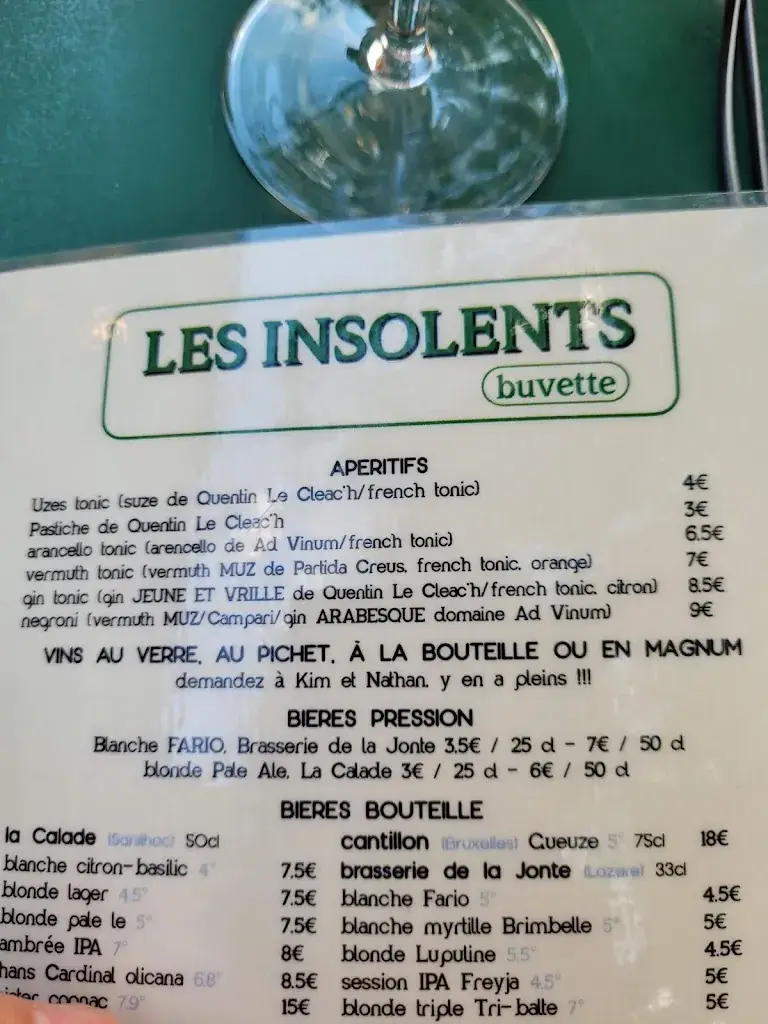 Menu_Les Insolents_Uzès_image_4