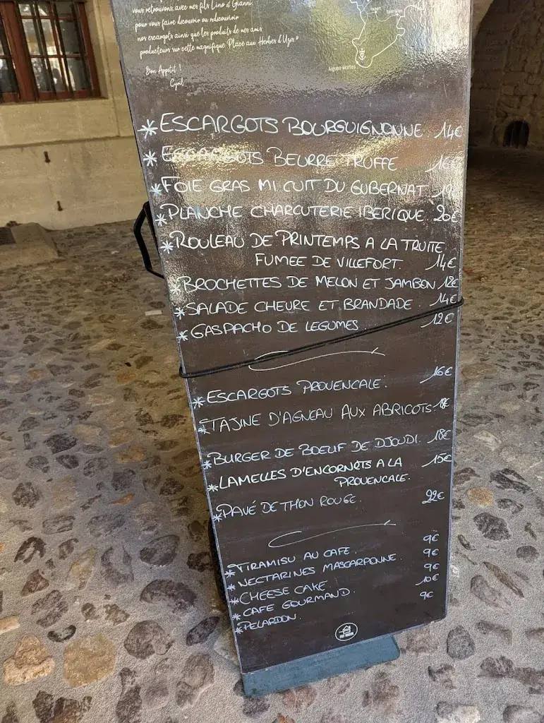 Menu_Le Caracoles_Uzès_image_1
