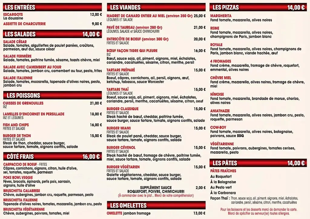 Menu_Restaurant Le 19_Uzès_image_2