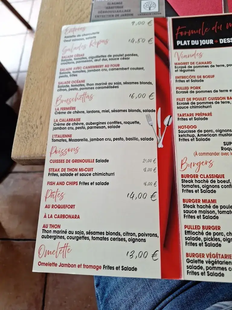 Menu_Restaurant Le 19_Uzès_image_4