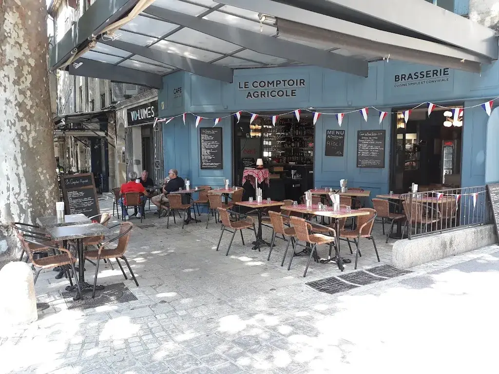 Le Comptoir Agricole restaurant in Uzès