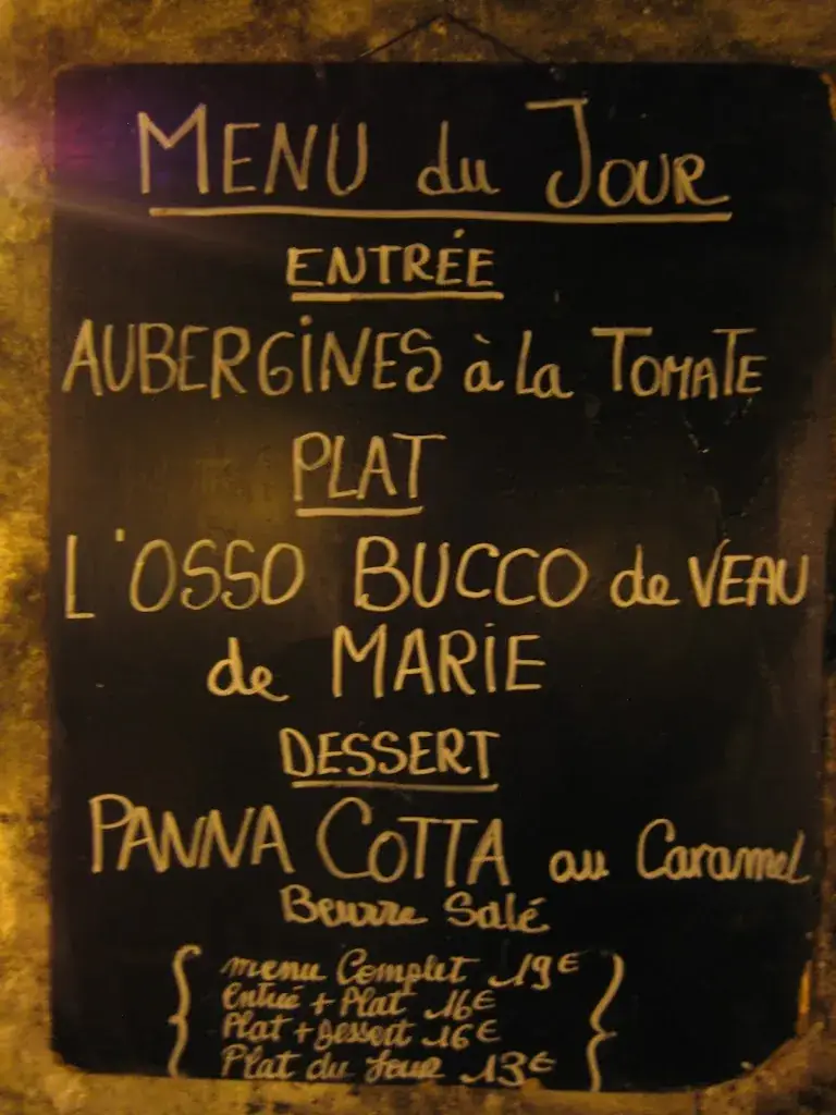 Menu_Restaurant A Côté - Uzès_Uzès_image_1