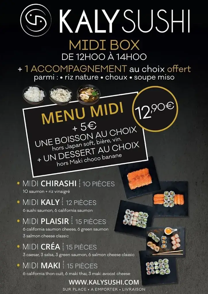 Menu_KALY SUSHI UZES_Uzès_image_2