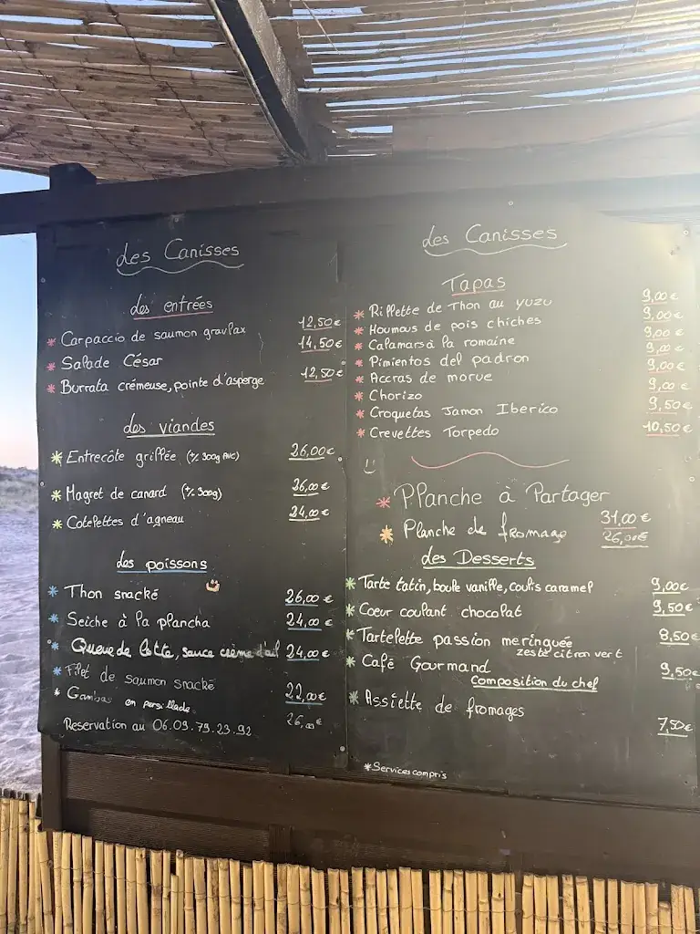 Menu_Les Canisses_Vendres_immagine_2