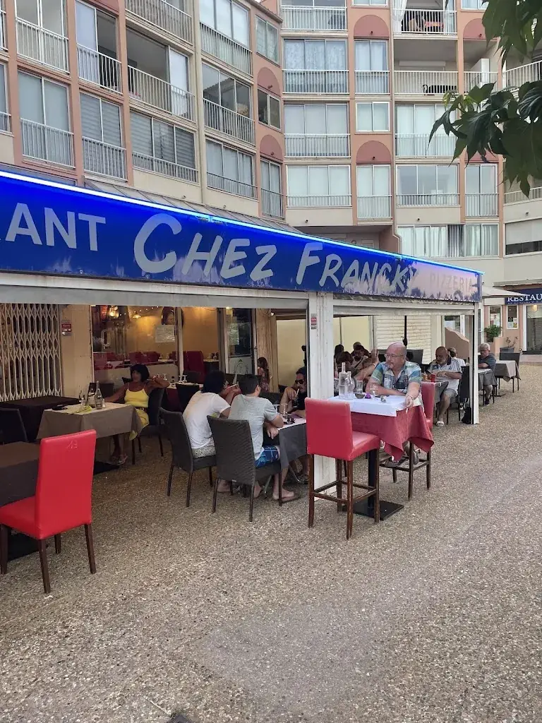 Chez Francky restaurant in Valras-Plage