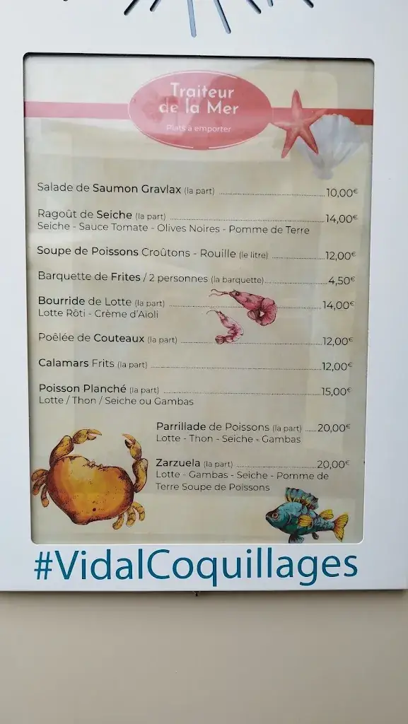 Menu_L'Odacieuse_Valras-Plage_imagen_4