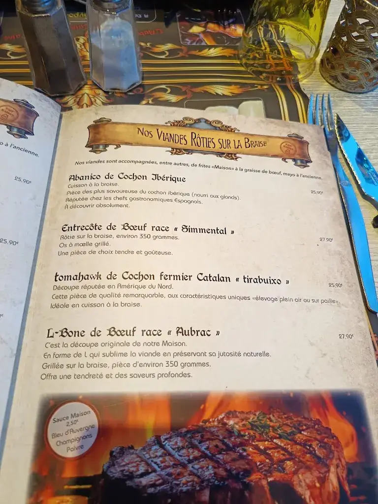 Menu_Restaurant l'Auberge Provencale_Valras-Plage_image_3