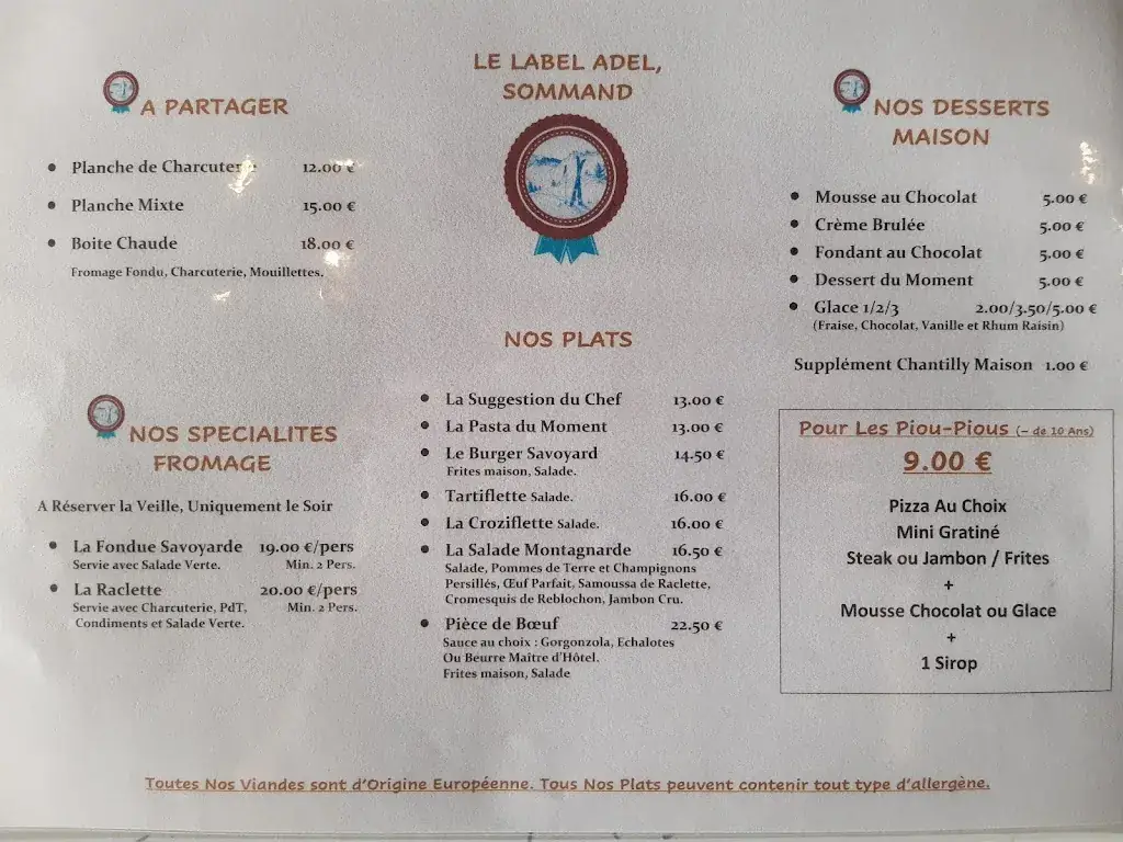 Menu_Le label adel_Mieussy_image_4
