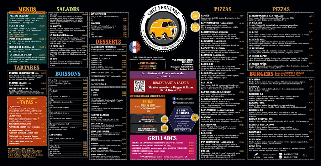 Menu_Chez Fernande_Verfeil_image_1