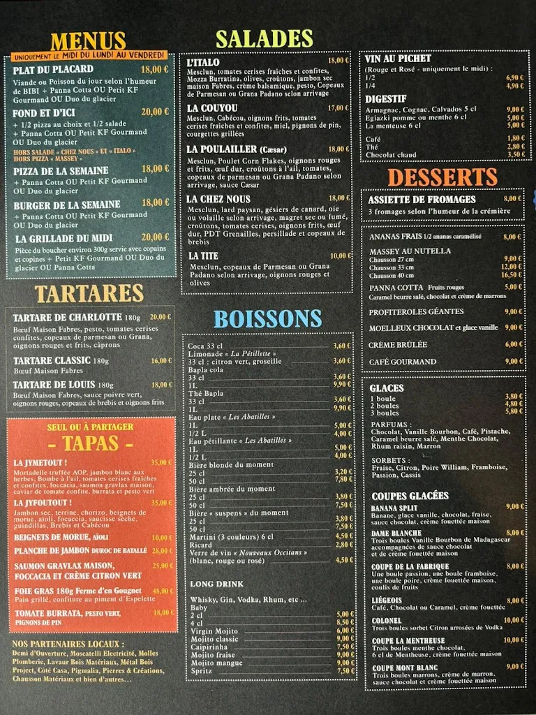 Menu_Chez Fernande_Verfeil_image_2