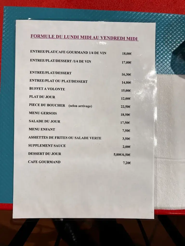 Menu_Restaurant El Mojito Bar Restaurant Bodega_Verfeil_image_4