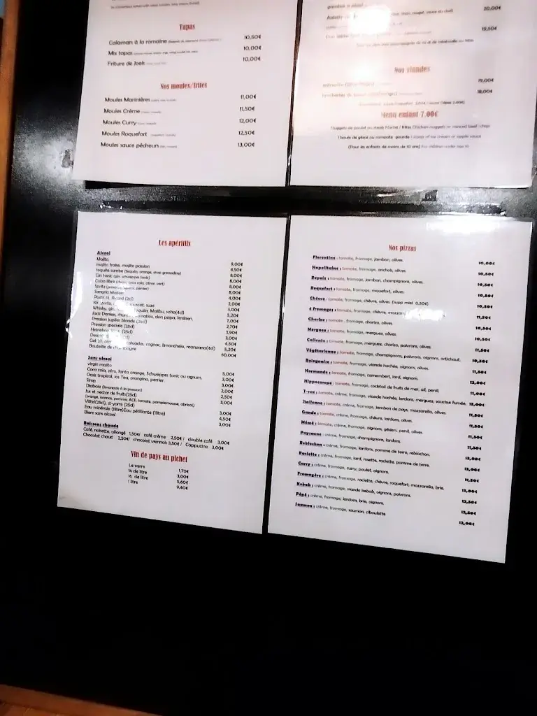 Menü_Brasserie Chez Mémé_Valras-Plage_Bild_4