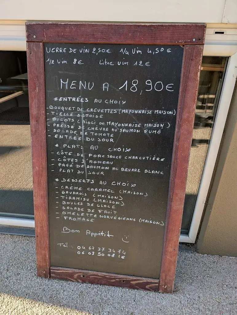 Menu_Café de la Mer_Valras-Plage_immagine_1