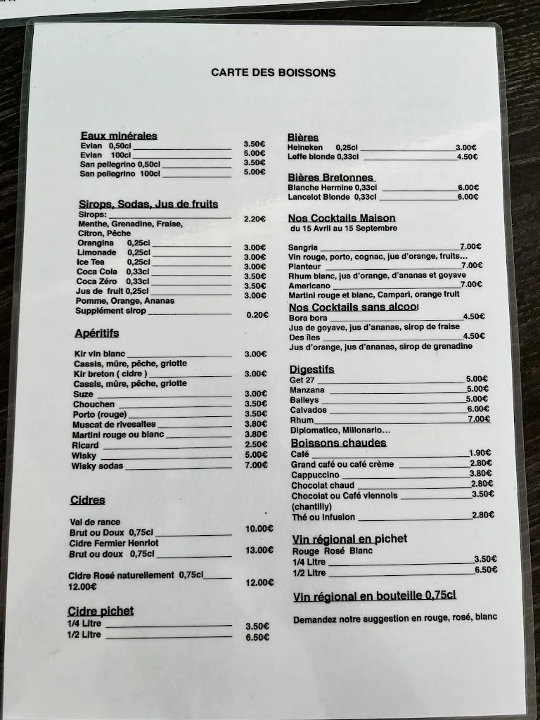 Menu_Aux Délices Bretons_Valras-Plage_image_1