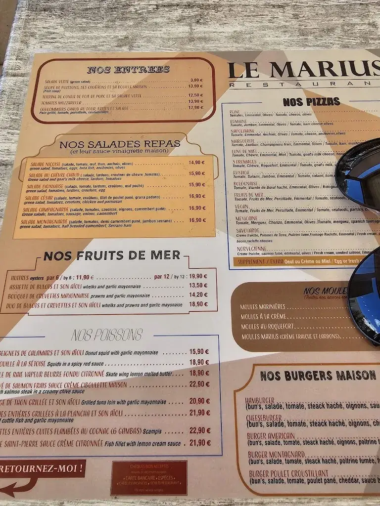 Menu_Le Marius_Valras-Plage_image_3