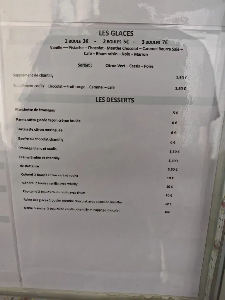 Menu_RESTAURANT AU BERCAIL * OUVERT À L’ANNÉE *_Valras-Plage_image_1