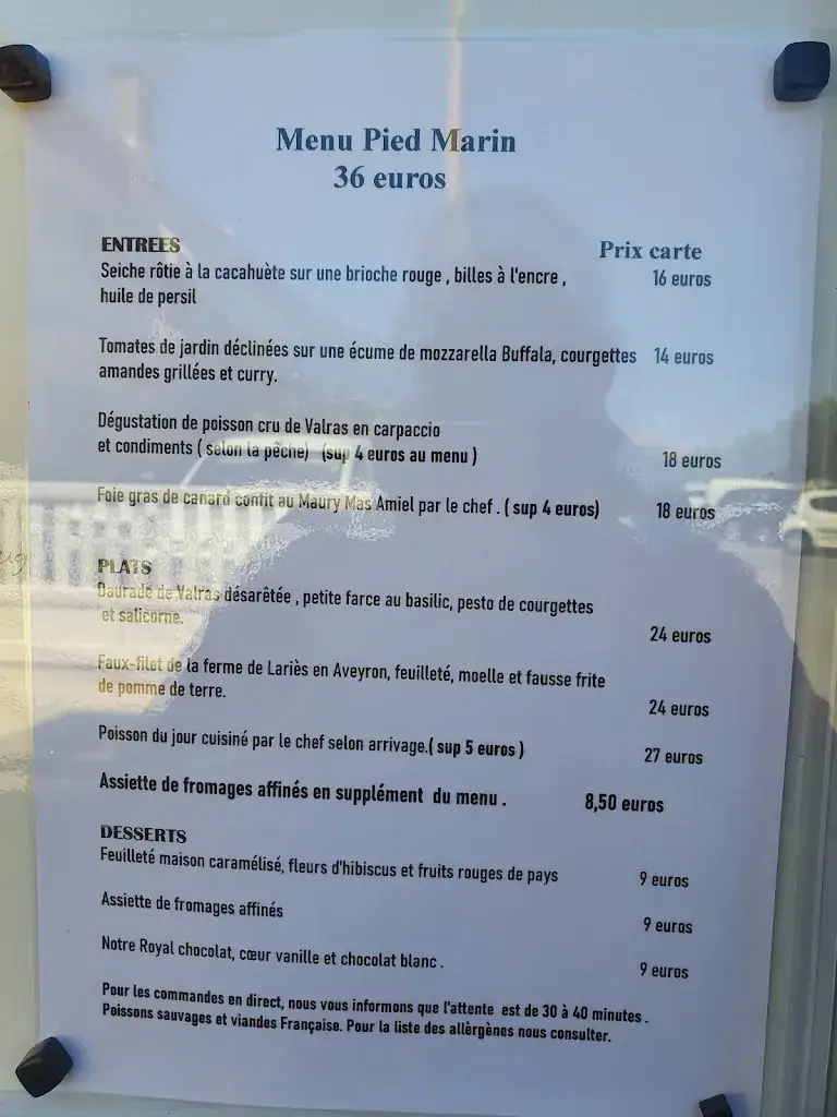 Menü_Le Sépia_Valras-Plage_Bild_2