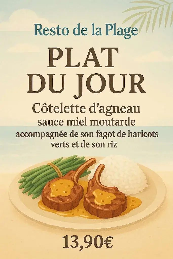 Menü_Resto de la plage_Valras-Plage_Bild_3