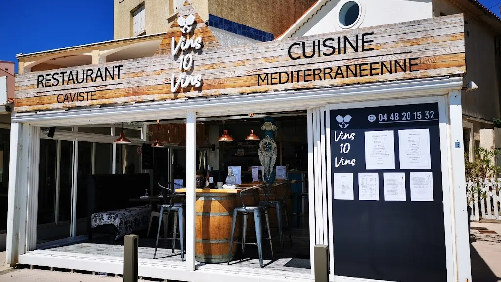 Le Vin 10 Vin restaurant à Valras-Plage