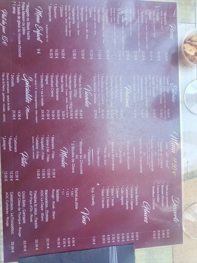 Menu_Restaurant les Élysées_Valras-Plage_image_3