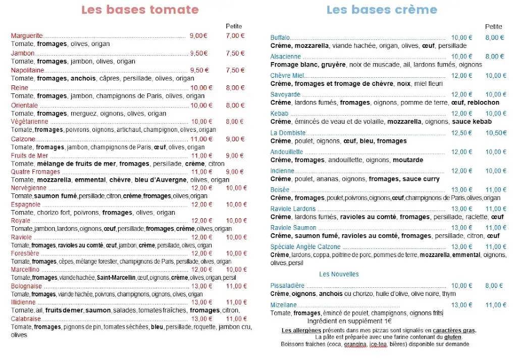 Menu_Restaurant MIL PASOS - Angele Pizza_Misérieux_image_1