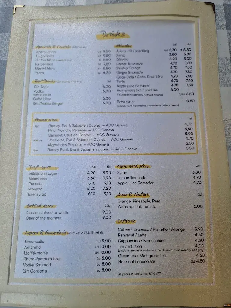 Menu_Chez ma cousine Bourg-de-four_Genève_image_1