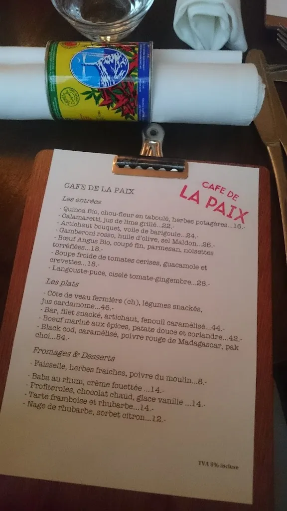 Menu_Cafe de la Paix_Genève_image_4