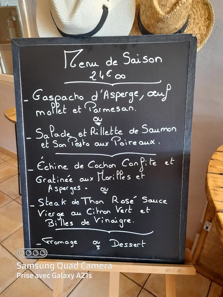 Menu_Restaurant Les Cinq B_Vézénobres_image_1